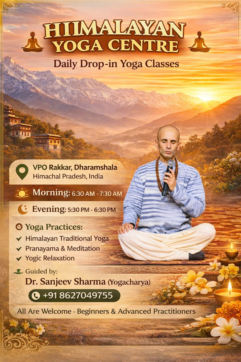 Daily Dropin Yoga Class