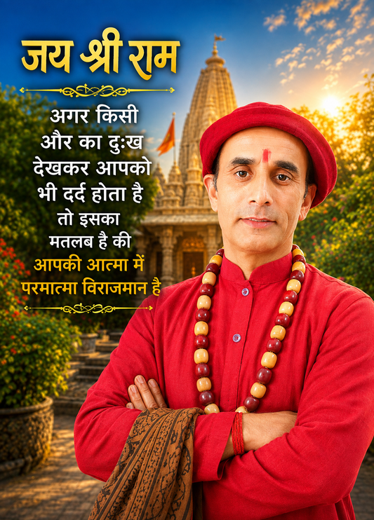 अगर किसी और का दुख देखकर